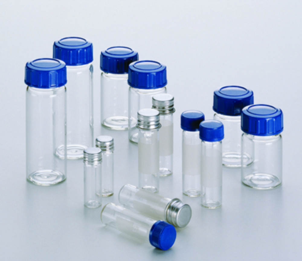 Preparatenbuizen 3ML  met aluminium schroefdop