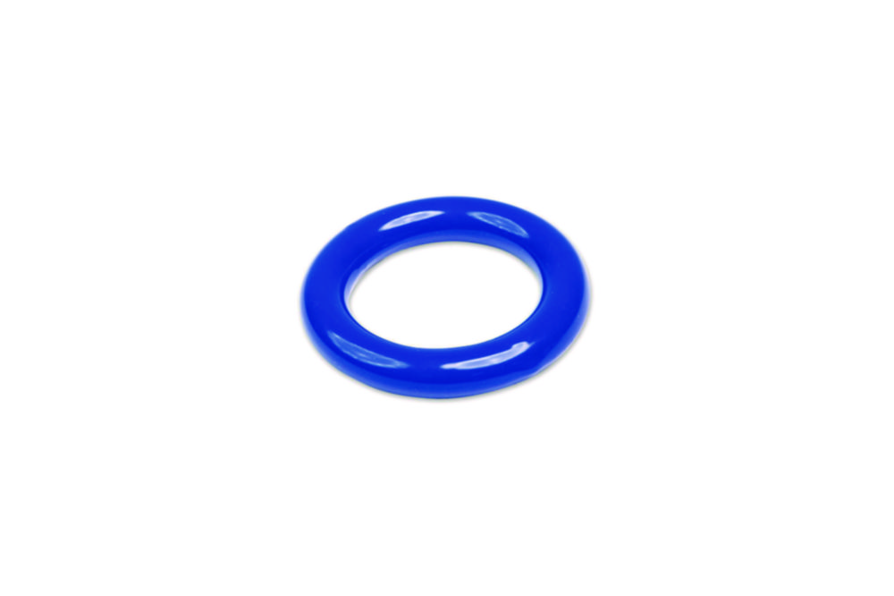 Verzwaringsring O-vorm PVC-gec  blauw, inw. Ø 70 mm, 970 g