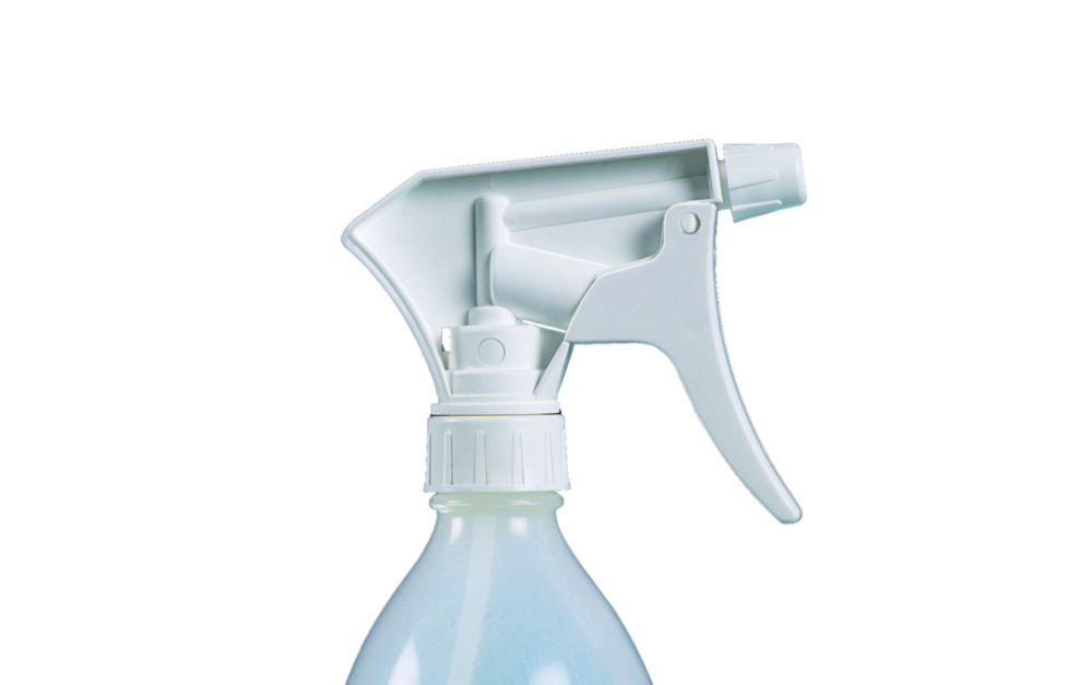 Sproeikop K3,wit, Laboplast voor sproeifles 500 ml
