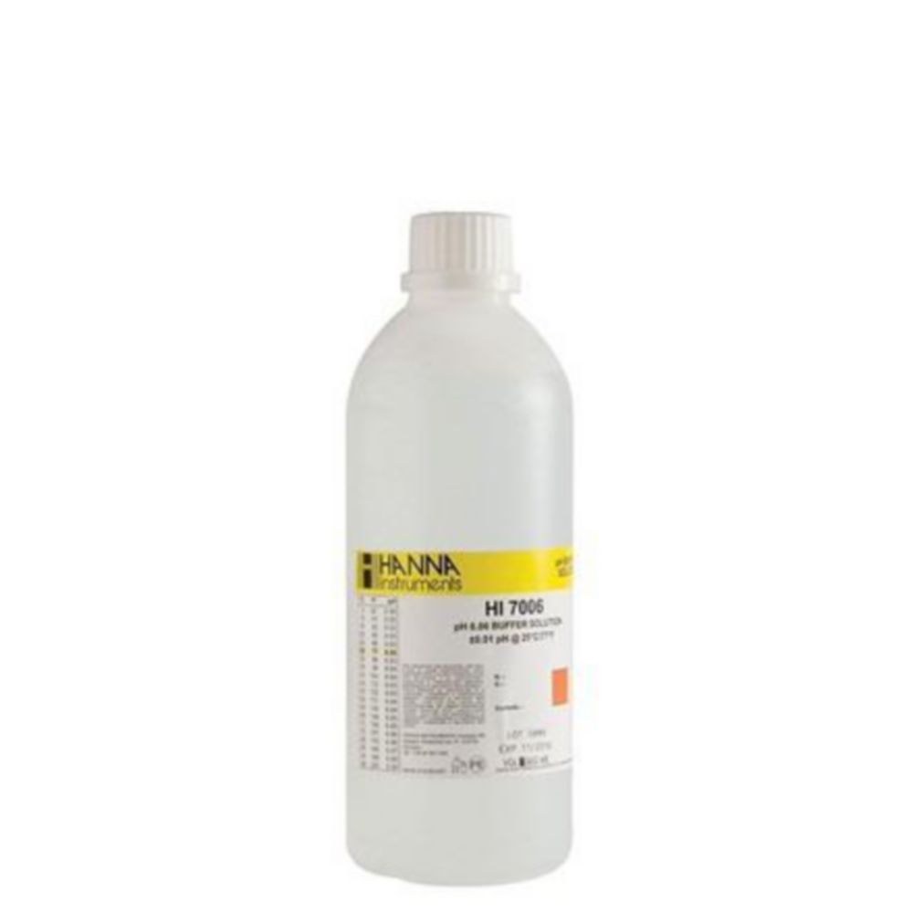 Bufferoplossing pH 6,86, Kunststof fles 500ml, kleurloos, NIST