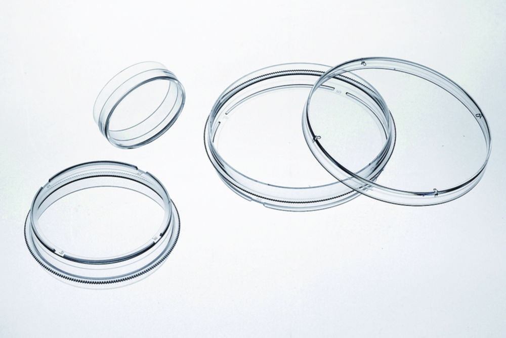 Cel- en weefselcultuurschalen, PS, Ø 18 mm, 12 cm², standaard, onbehandeld