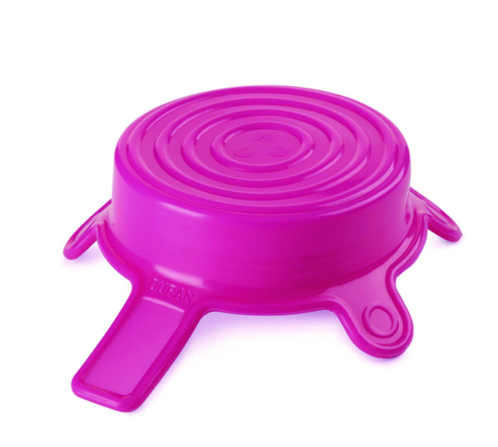 Deksel, silicoon, maat M  roze, Ø 64-76mm, -40 - 180°C