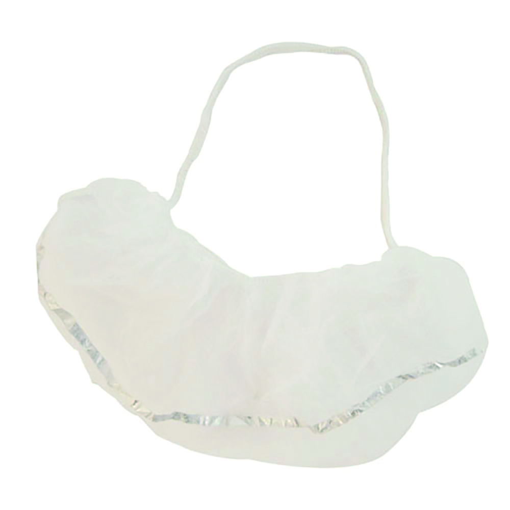 Baardmasker wit, PP,  detectable, 40x20 cm