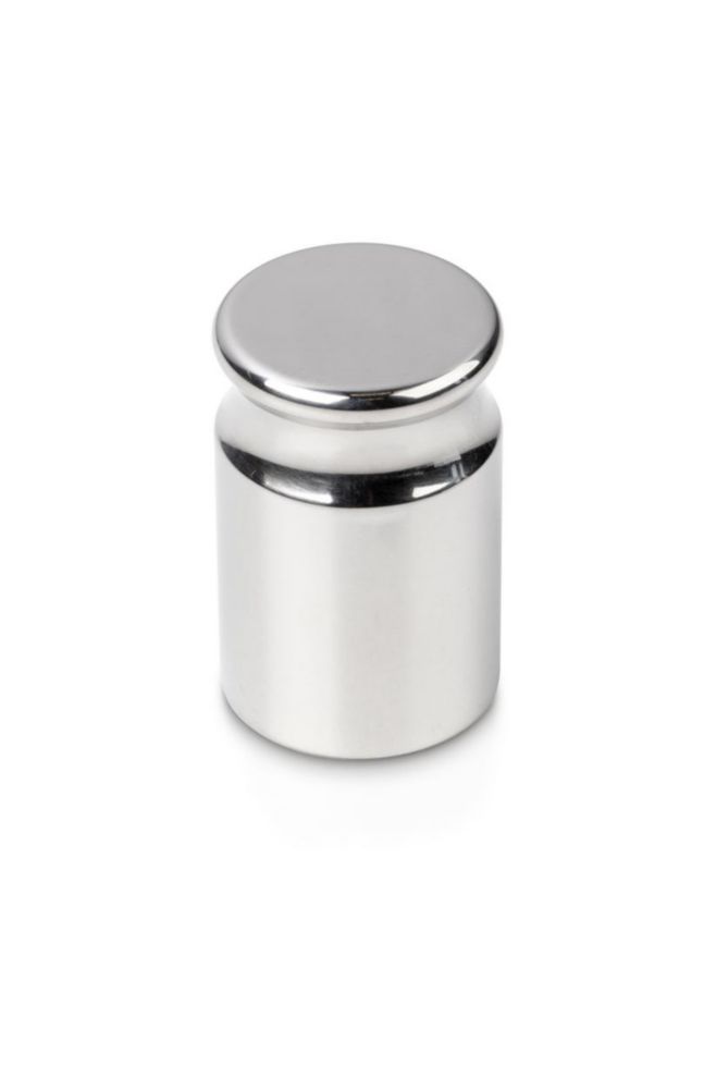 Gewicht E2, 500 g, roestvaststaal, compacte vorm