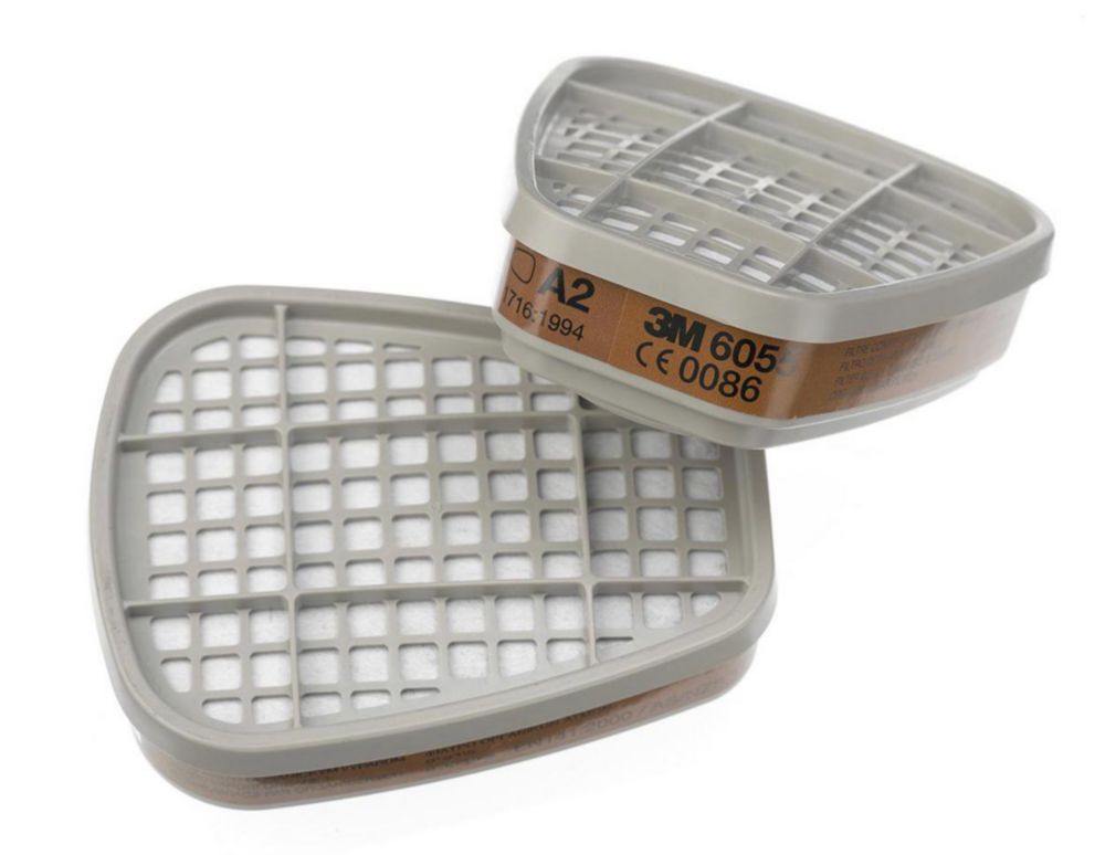 Gas-en dampfilter A2, voor  Gelaatsmasker 6000,6500,7000