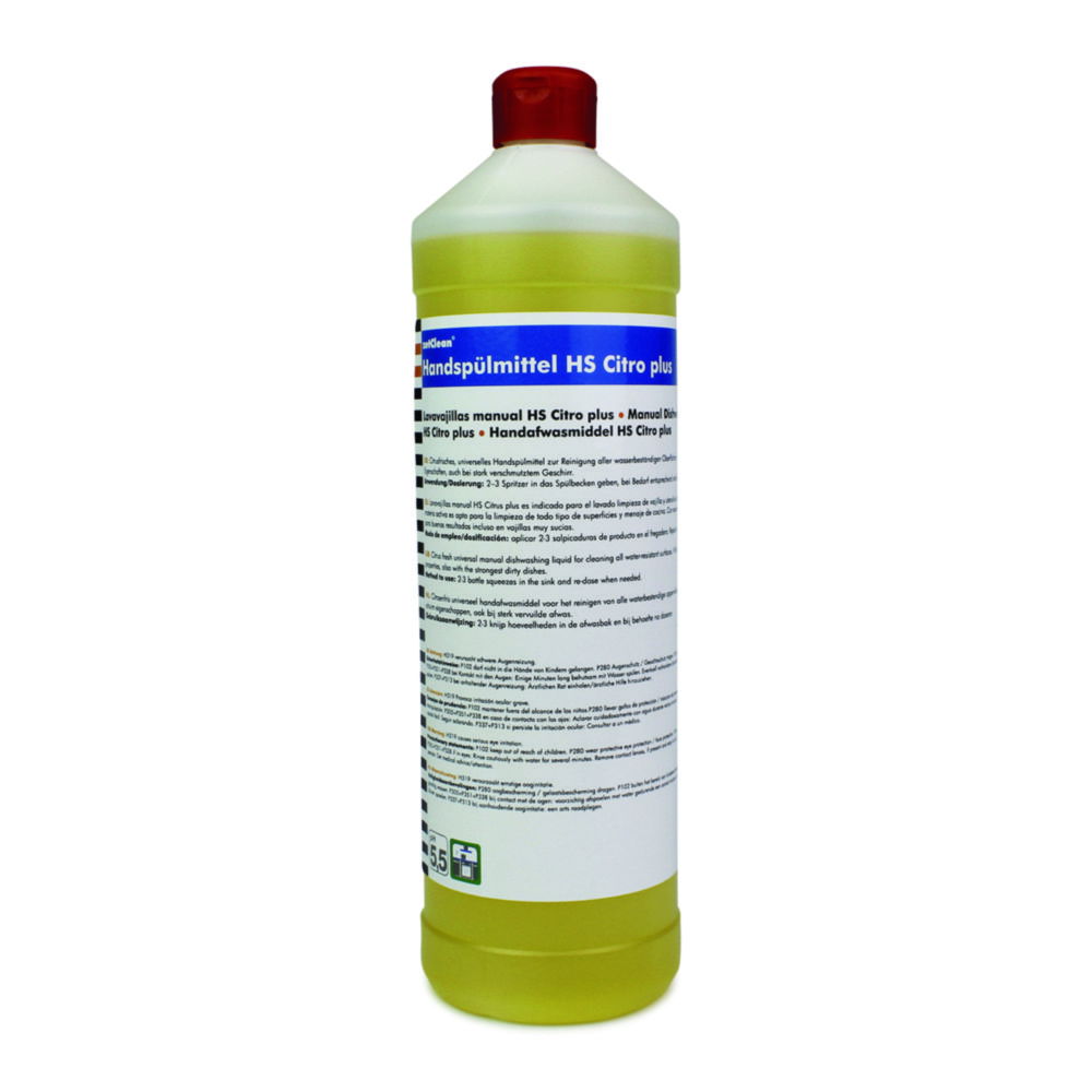 Afwasmiddel HS citro, hoog-ontvettend