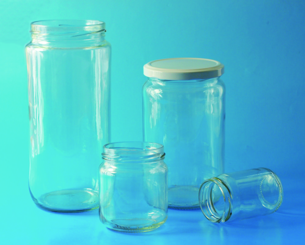 Pot 212 ml, glas, met Twist-Off schroefdraad, zonder dop