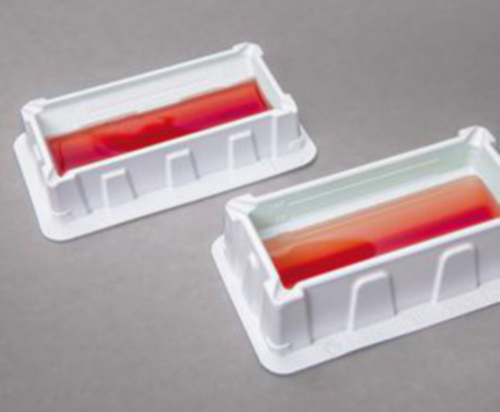 Reagensreservoirs 35 ml  steriel, wit, per stuk verpakt