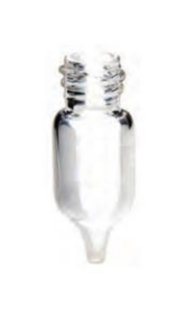Vials 1,1 ml, glas 32x12 mm  helder, schroefnek 8-425, coni