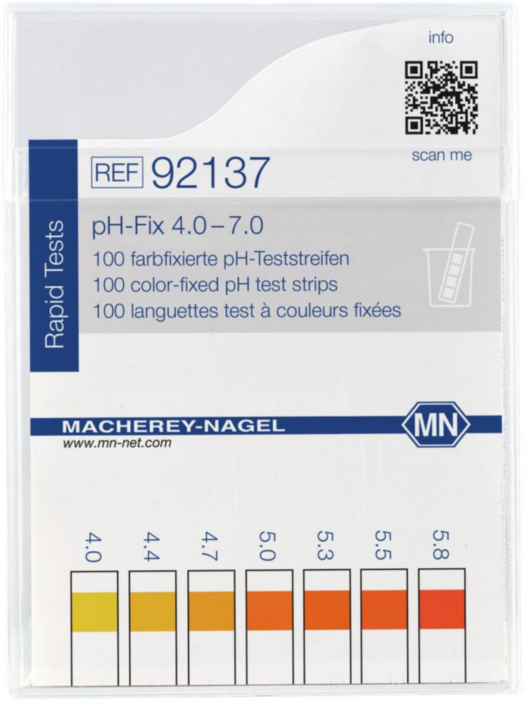 pH indicatorstrips pH 4,0-7,0