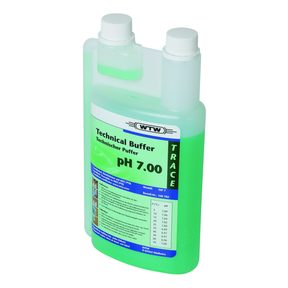 Bufferoplossing pH 10,01 +/- 0,03 bij 25°C, Kunststof fles 50ml, oranje, NIST/PTB