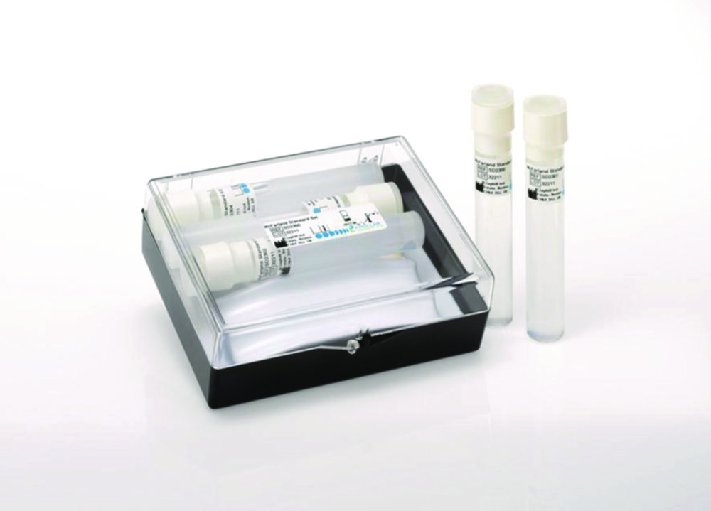 Referentie standaarden  McFarland, set van 5