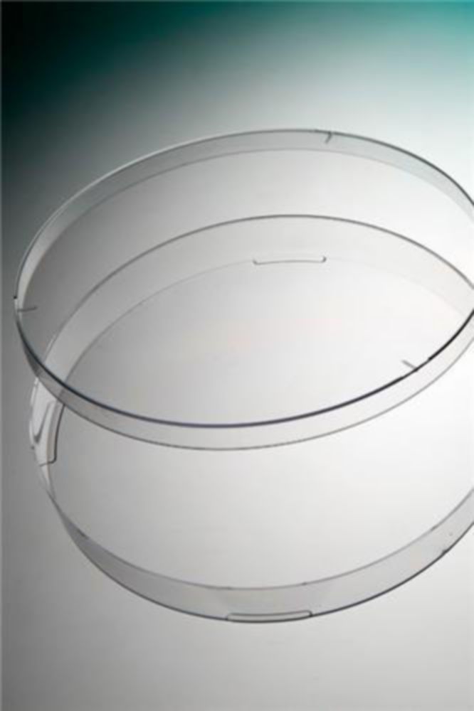 Petrischalen Ø 140 mm, 20,6 mm, PS, steriel, 3 nokken