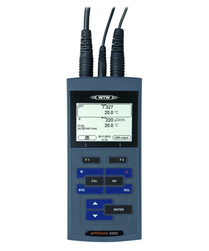 pH-meter, meter, handheld tester, elektrochemisch, USB-uitgang