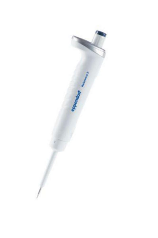 Pipet Reference 2, 1-kan, GL 1 µl, fixed, donkergrijs,