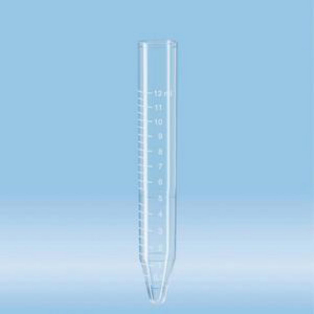 Centrifugebuis 12 ml, PS  110X17 mm, conisch