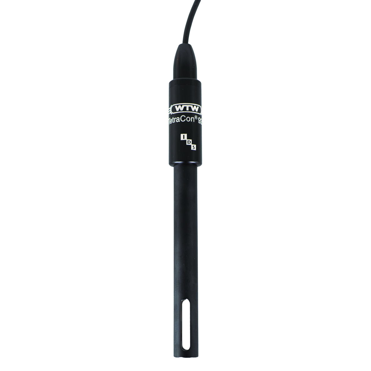 sensor, probe, kabel, zwart, gleuf