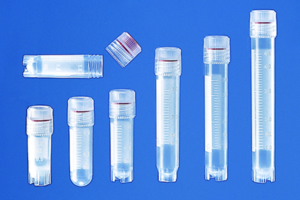 Cryovials 2 ml, PP. y-steriel  sta-rand,
