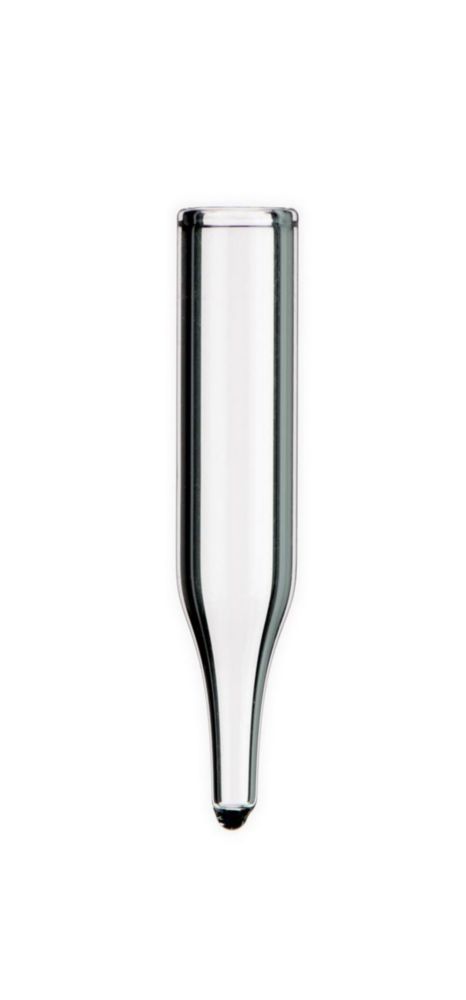 Micro-inzetten 0,10 ml, 5x31mm ND8 vials, conisch, 9 mm tip