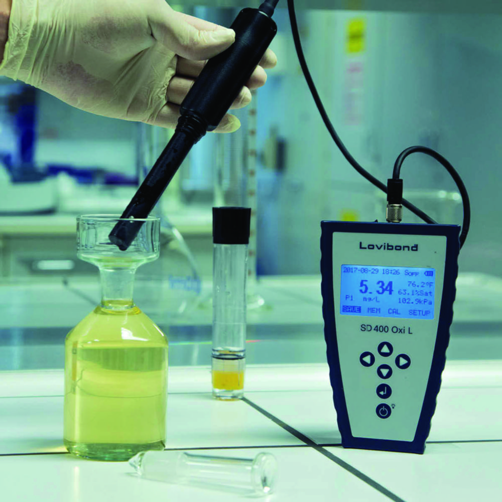 Zuurstofmeter SD 400 Oxi L,   basisapparaat zonder sensor