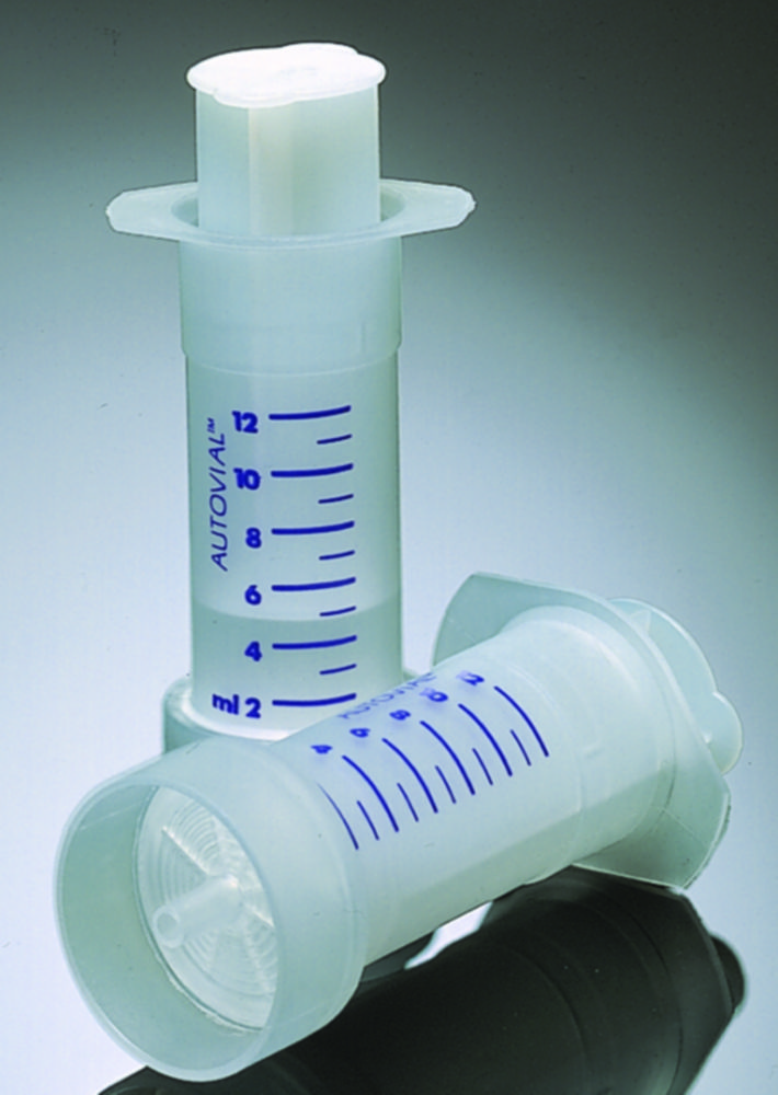 Spuitloze filters Autovial 12, 0.2 µm, PTFE