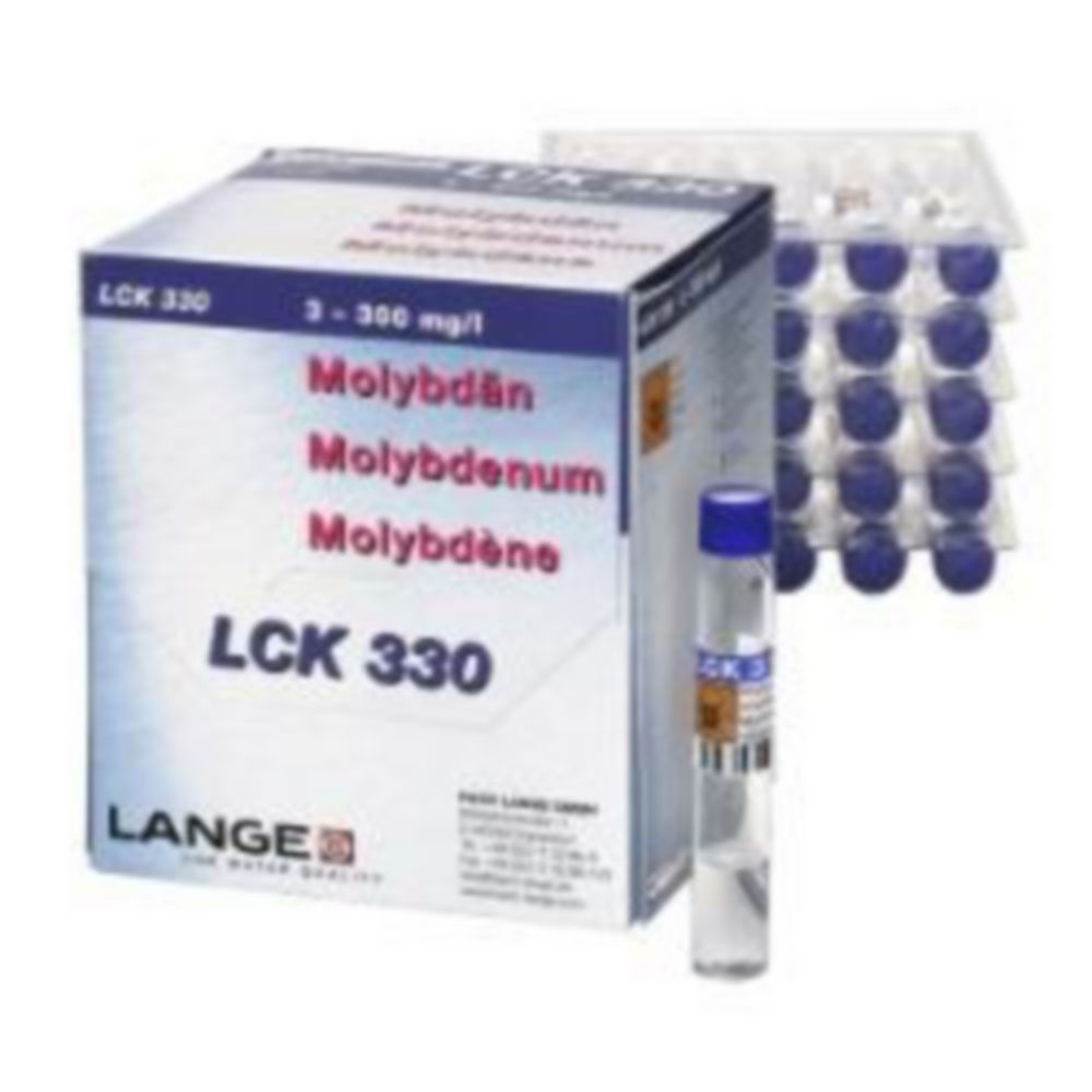 Kuvettentest Molybdenum measuring range 3-300 mg/l