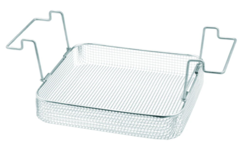 Inhangmand K 3, RVS, voor ultrasoonbad Sonorex RK/DK 100/102