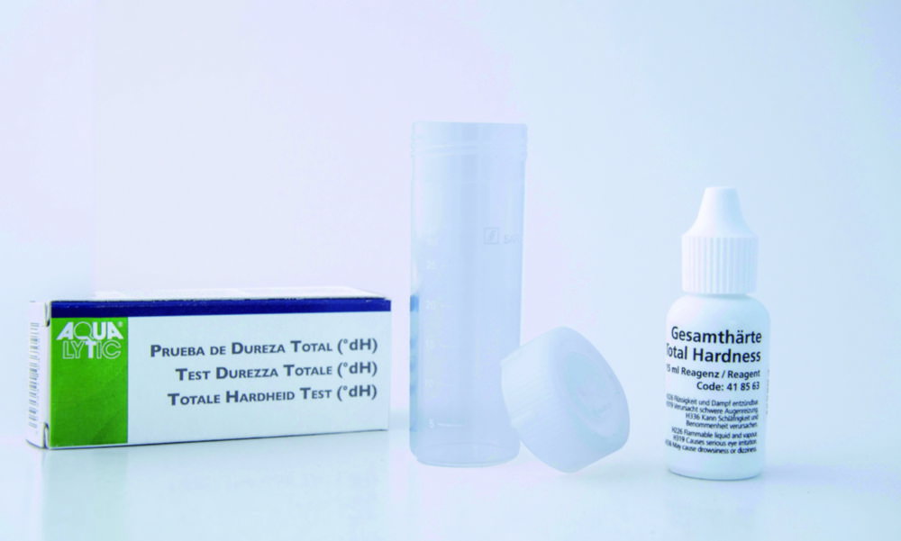 pH-test, watertesting,  dissolved hardness, testkit, druppeldropper