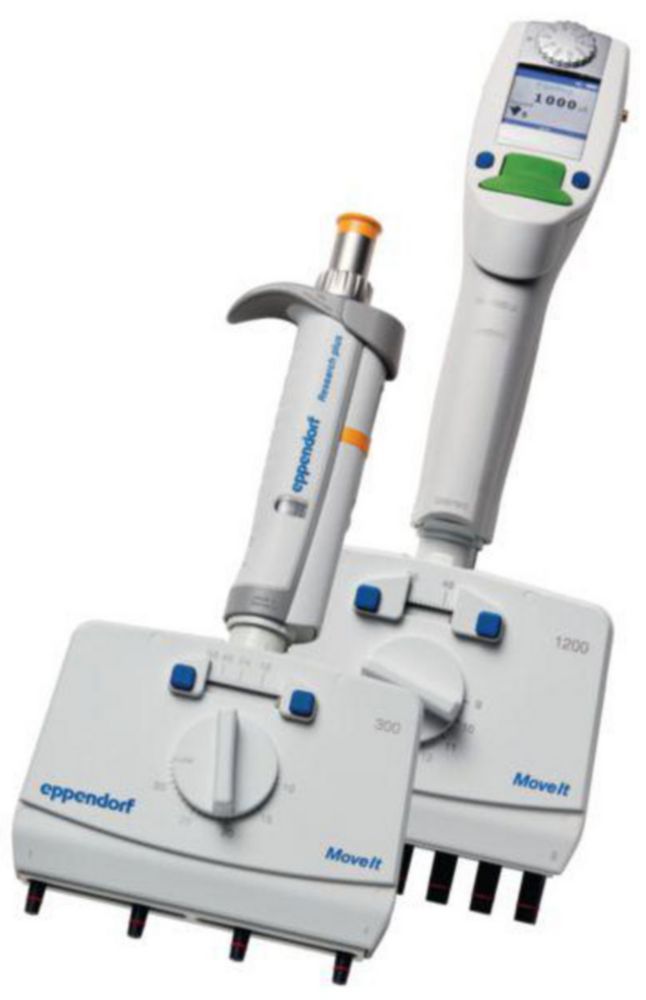 Pipet Xplorer plus Move It 8-kanaals 15-300 ul