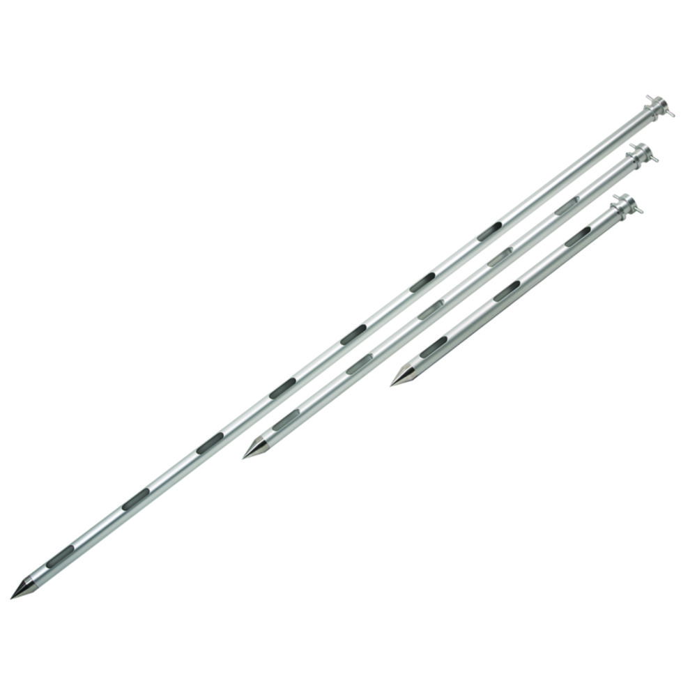 Monsternemer voor vaste stoffen, "Jumbo" lengte 850mm, Ø50mm, monstervolume 3x390ml, PTFE scheiding