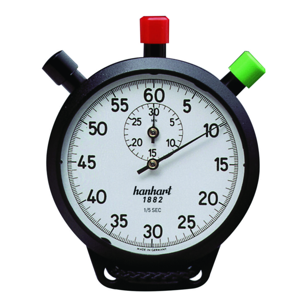 Stopwatch Amigo, 1/5 sec. ABS Stootbest., Onbreekbare veer