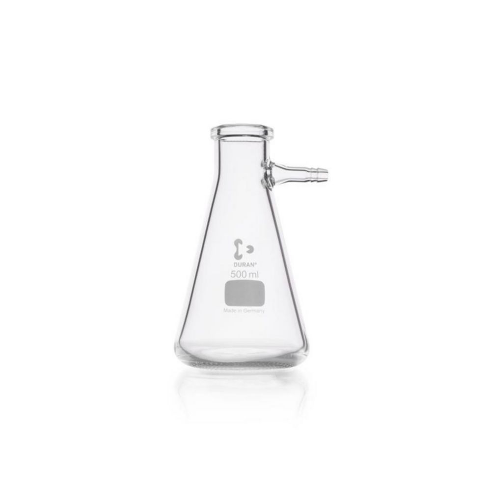 Afzuigerlenmeyer 500 ml met  olijf