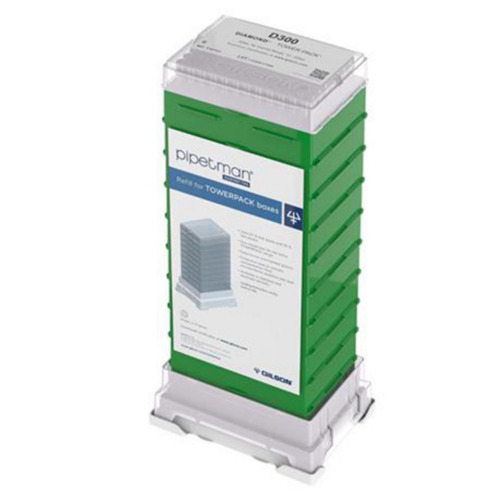 Pipetpunten 20-300 µl, Diamond Towerpack, D300, Polypropylene, Niet-steriel