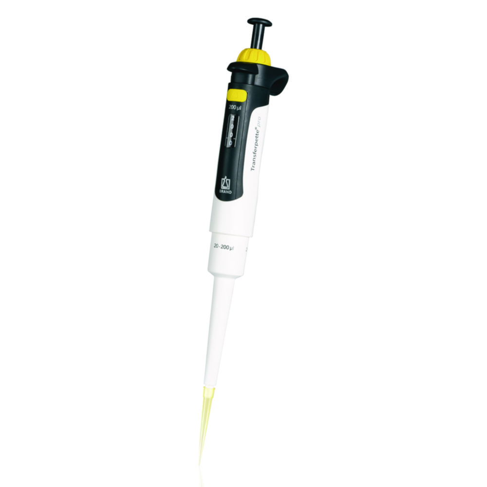 Microliterpipet Transferpette® pro, variabel, 1-Kanaals, 5 - 50 µl