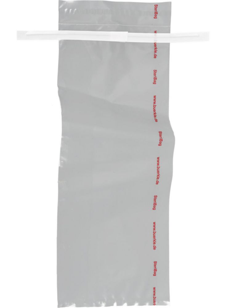 Monsterzakken SteriBag, PE, 114 x 305 mm, 800 ml, steriel, met schrijfvlak