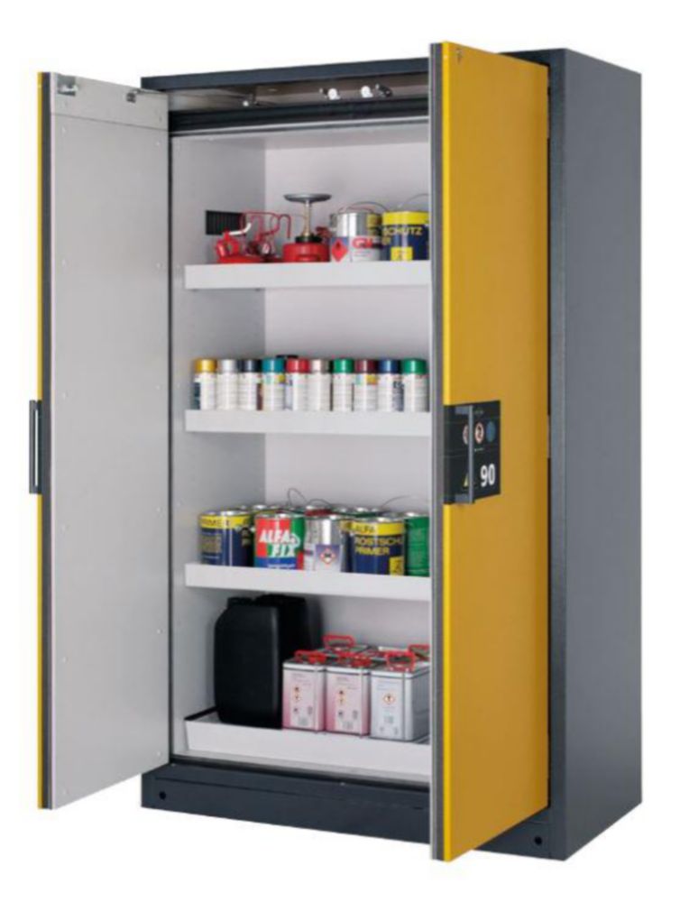 Veiligheidskast Q90.195.120  Phoenix, ex. interieur, geel