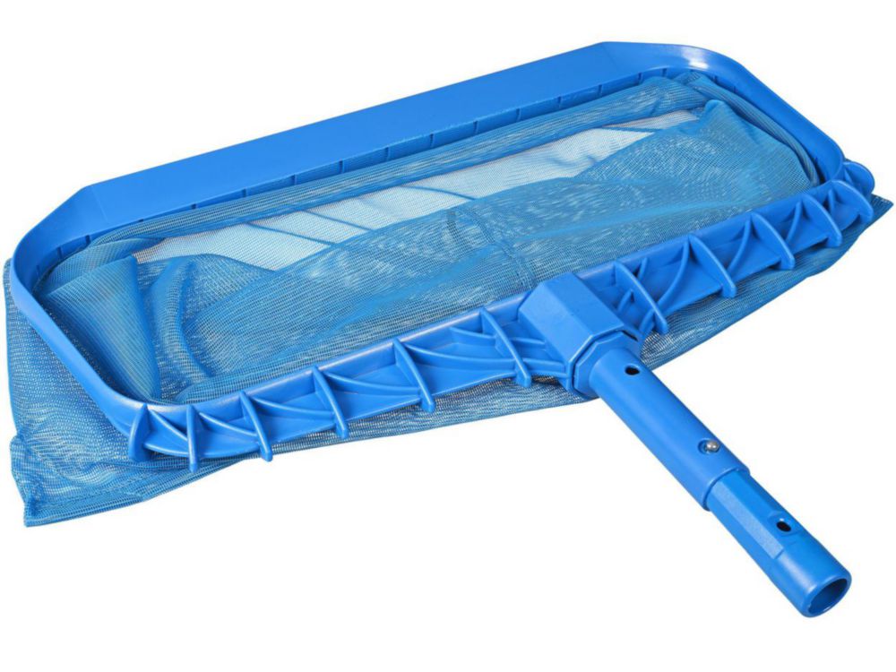 Schepnet PP/PA blauw, lxb=190x430mm, diepte 250mm, maasw. 2 tot 3 mm (voor telescoopstang)