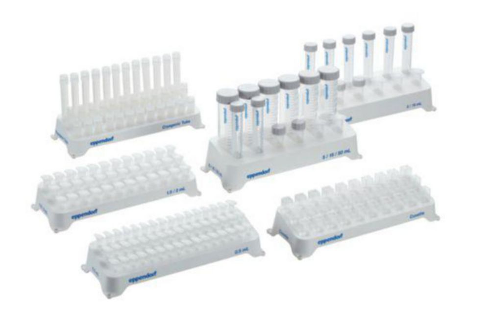 Rek voor reactievaatjes, 0.5 mL, 48 wells, 2 stuks
