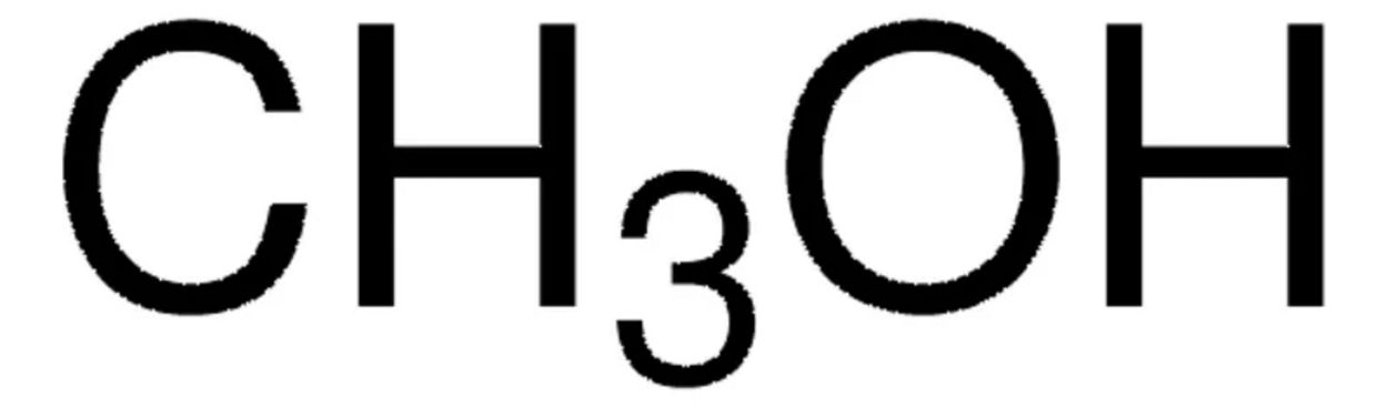 methanol, formule chimique, CH3OH, alcool, composé organique