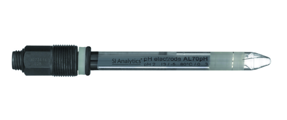 pH elektrode aqualine 70  -5 - + 80°C, pH: 2-13