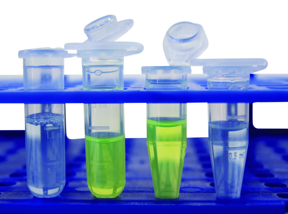 Reactievaatjes 2,0 ml, PP, met aanhangend deksel, RNase-/DNase-en pyrogeenvrij