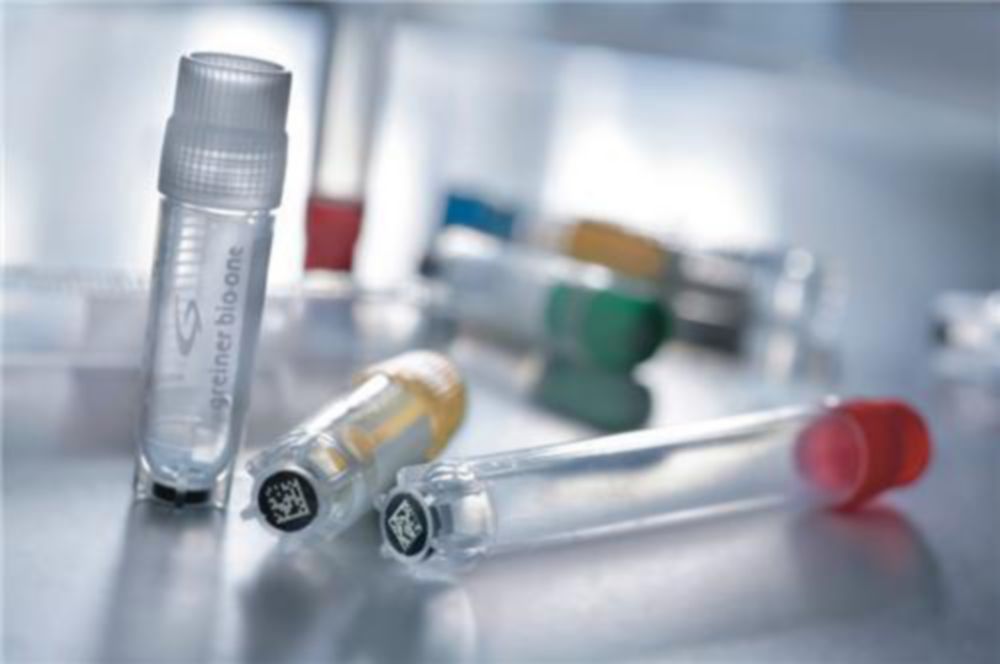 Cryovials 4 ml, PP, Cryo.s, U,  sta-rand, z. schrijfvlak