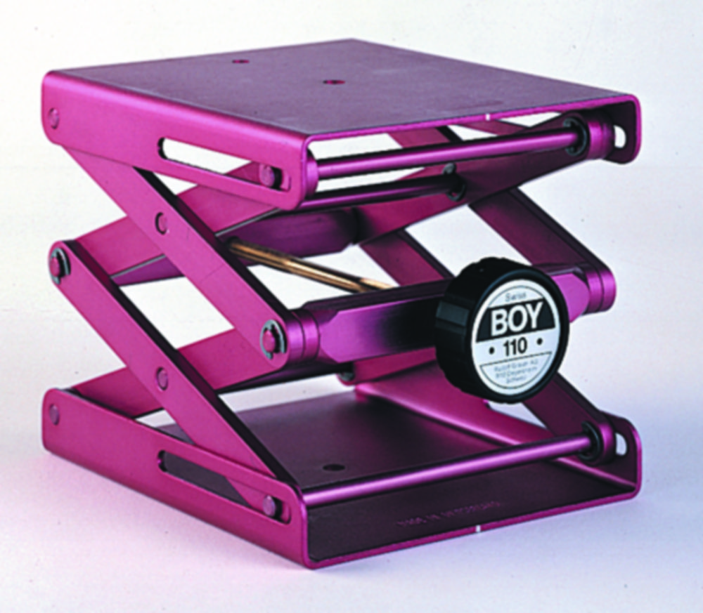 Labolift Swiss Boy type 110  , plaat 120 x 140 mm, verstel-