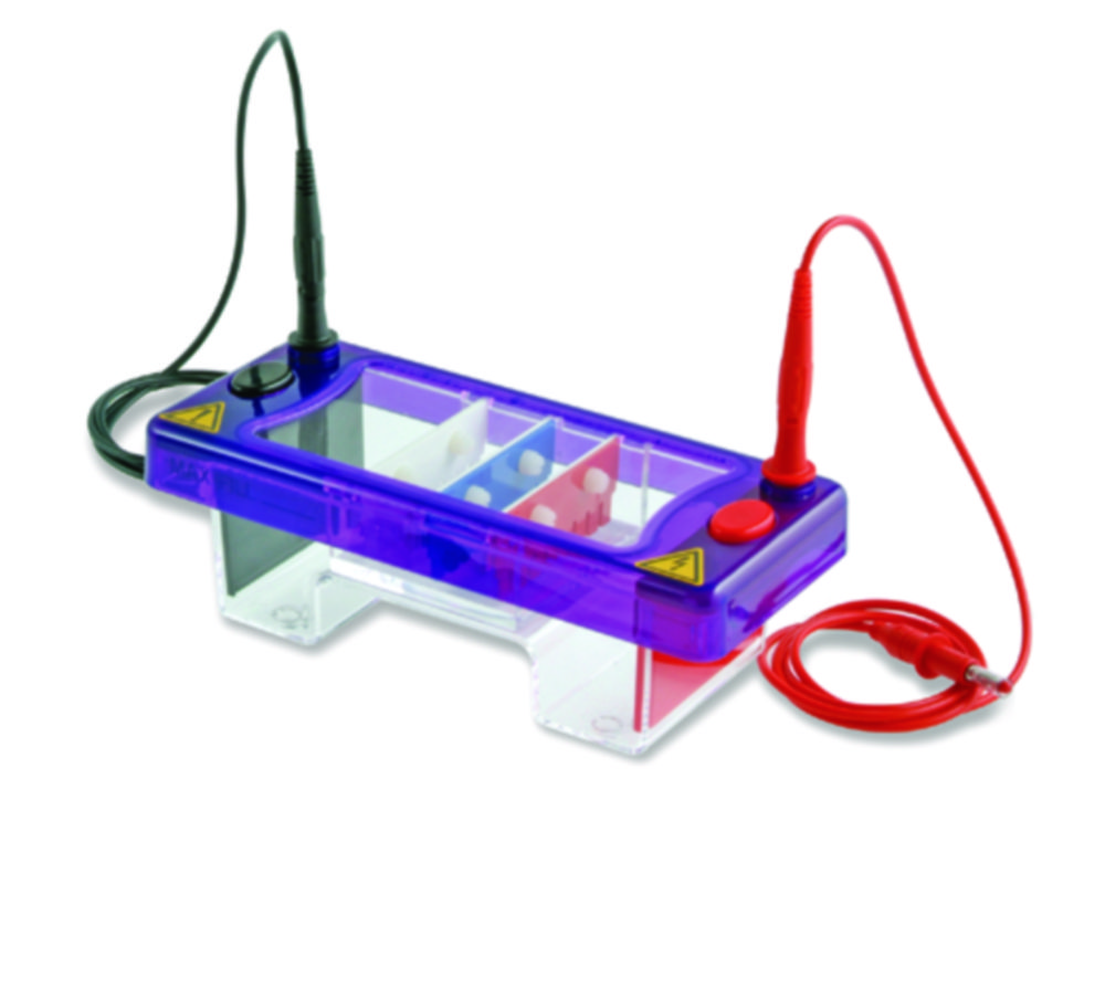 Elektroforesekamer multiSUB  Mini, 70x100 mm UV Tray, 2 kam