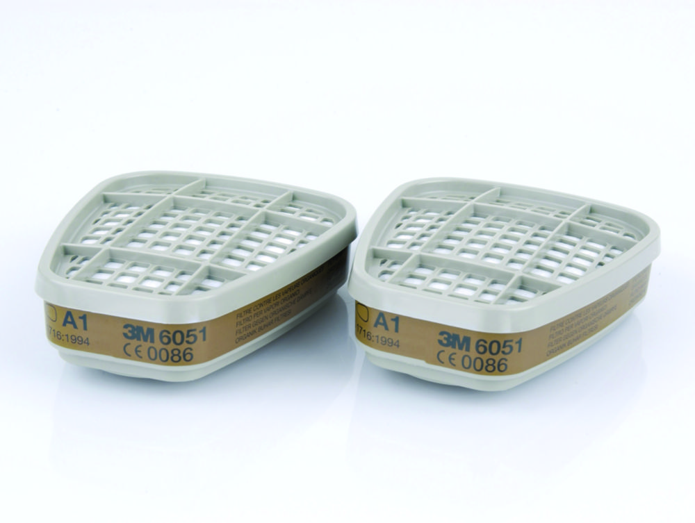 Gasfilter A1, tegen organische  gassen en dampen, voor 6000