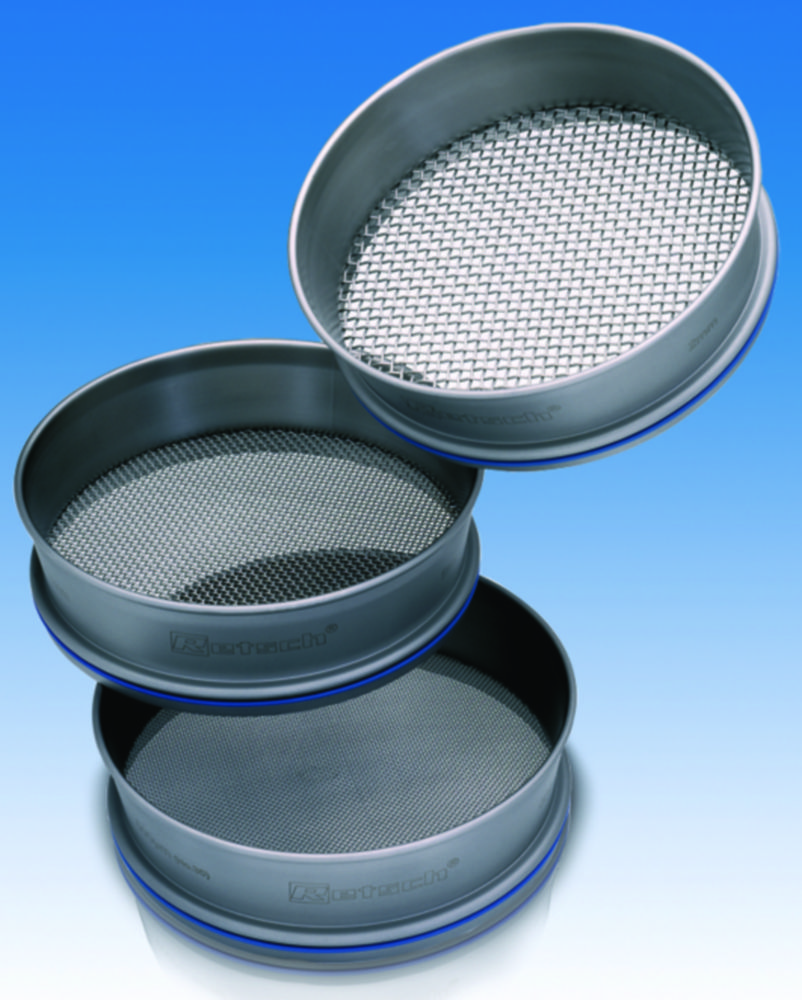 Analysezeef maasw. 1,00 mm,  Ø 200 x 50 mm, DIN ISO 3310-1