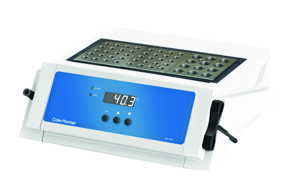 Verwarmingsblok BH-200D-3, 130°C, digitaal, excl. blokken
