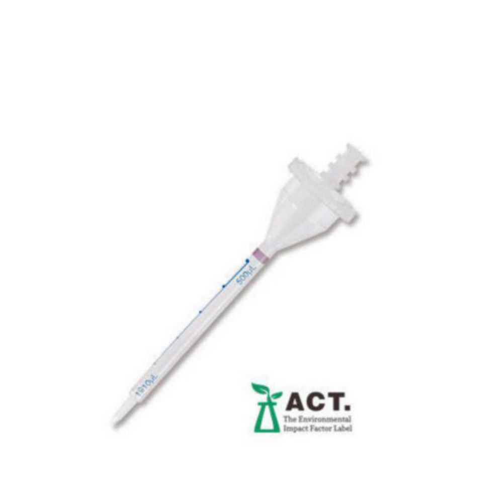 Pipetpunten 0.5 ml, Combitips advanced, Biopur, Paars, Steriel