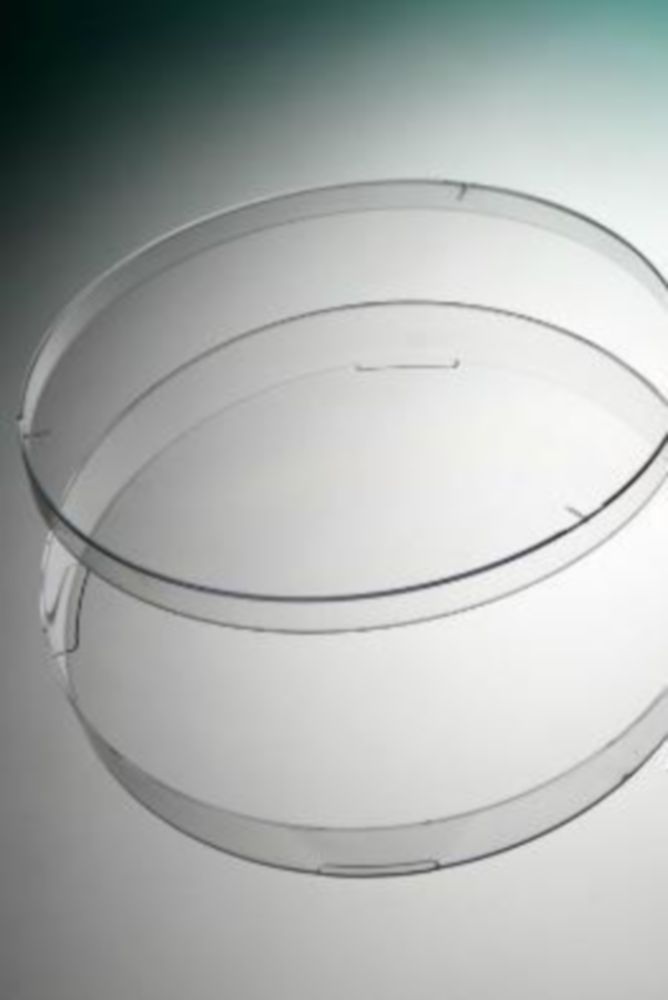 Petrischalen Ø 140 mm, 20,6 mm, PS, 3 nokken