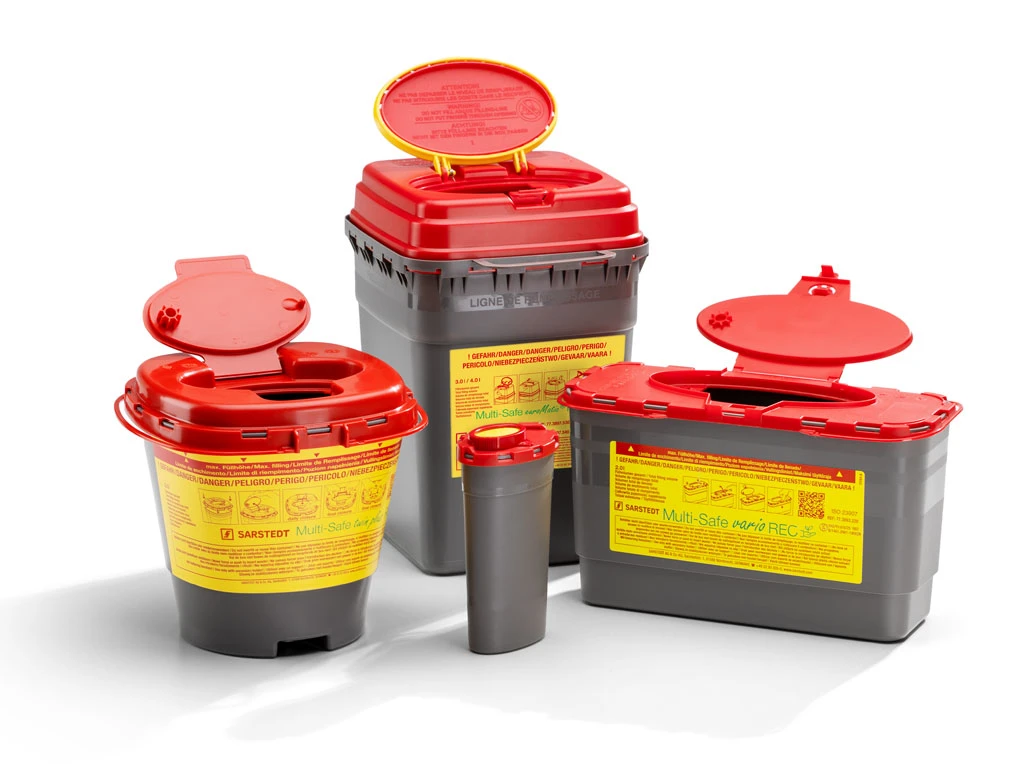 eerstehulppakket, noodpakket, multi-safe, kunststofhouder, rood-grijs